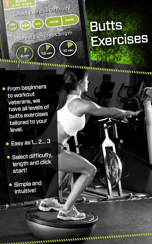 Android application Butts Trainer - Glutes Workout screenshort