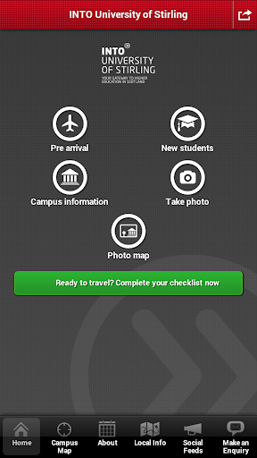 INTO Stirling Student app