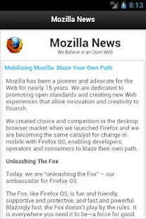 Mozilla News