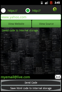 HTML Code reader Screenshots 1