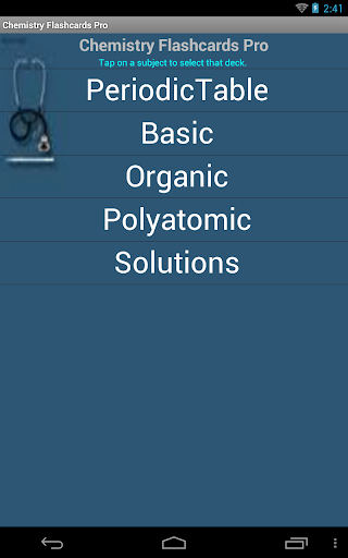 【免費教育App】Chemistry Flashcards Pro-APP點子