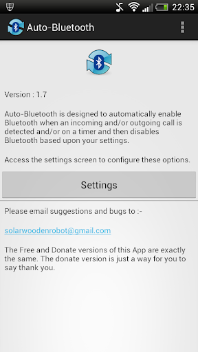 Auto Bluetooth - Donate