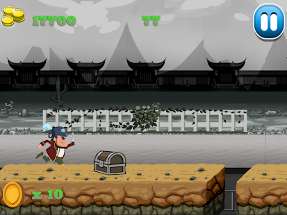 Pirate run treasure catch Free Screenshots 1
