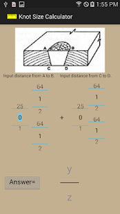 Knot Size Calculator Screenshots 1
