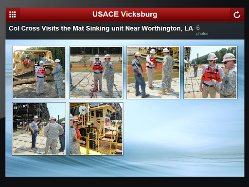 【免費商業App】USACE Vicksburg-APP點子