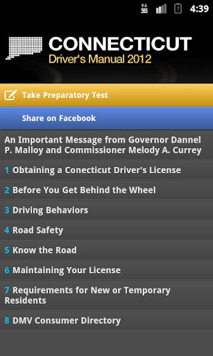Connecticut Driver Manual Free
