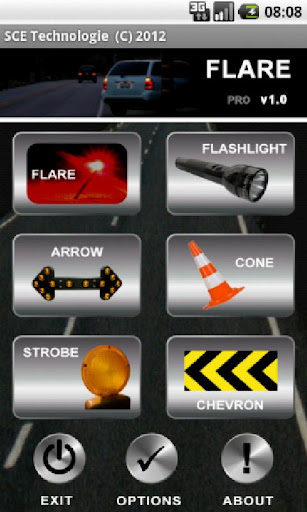 Emergency Road Flare PRO