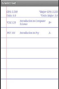 Free GradeDroid APK for Android