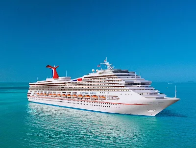 Cruise the warm Caribbean waters on Carnival Glory.
