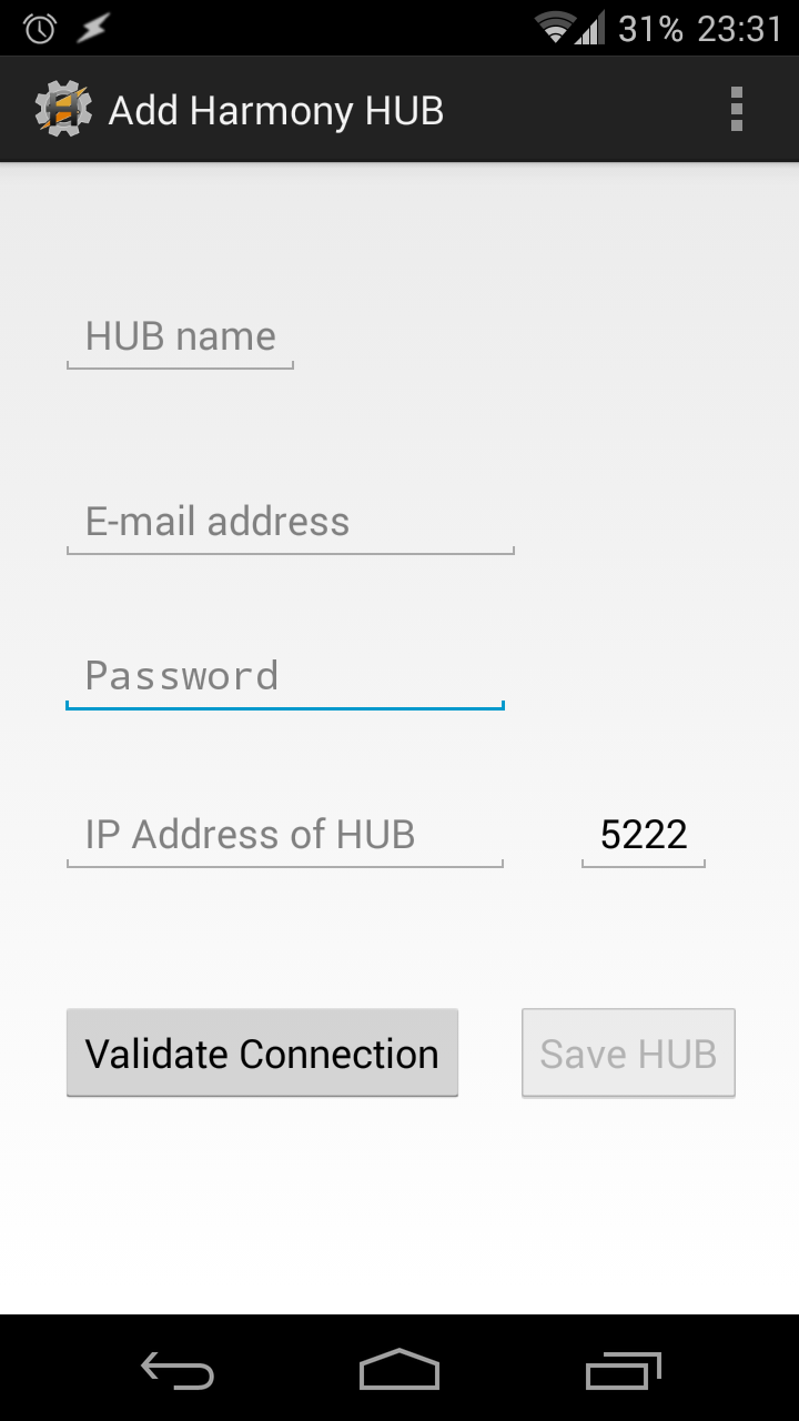 Harmony Tasker Plug-in Screen 3