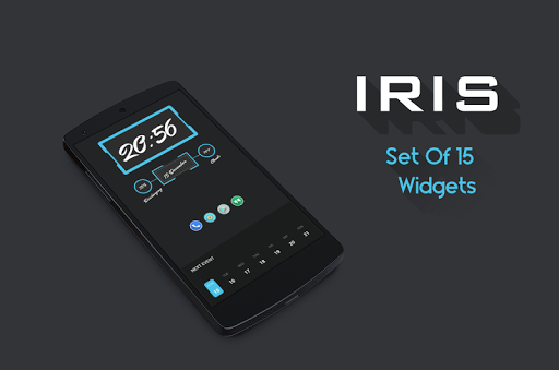 【免費個人化App】Iris For Zooper Widget-APP點子