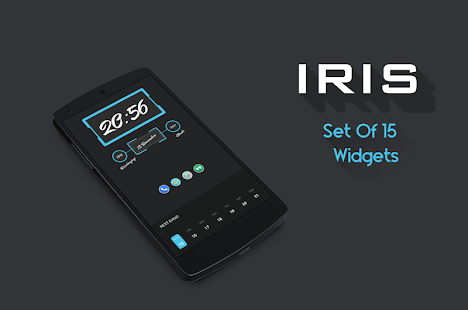 download Iris For Zooper Widget free