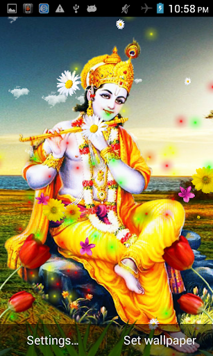 Lord Krishna Live Wallpaper