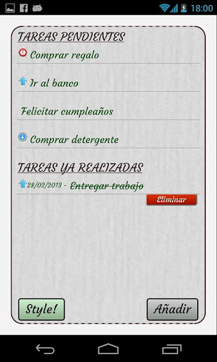 Tareas Simple - ToDo List