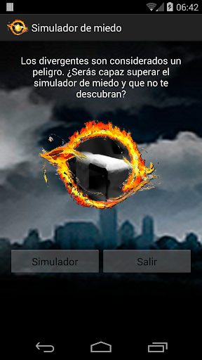 Divergente simulador de miedo