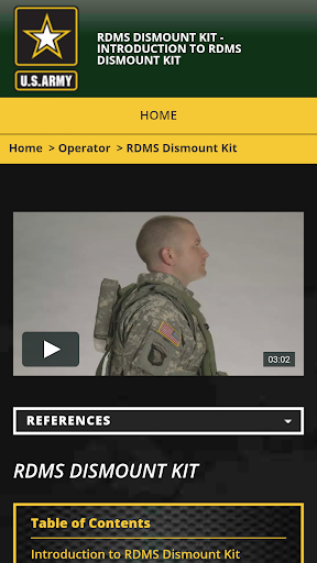 RDMS Dismount Kit