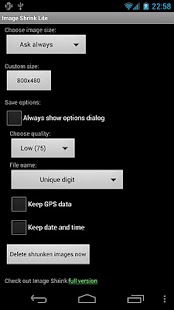 Image Shrink Lite Resizer