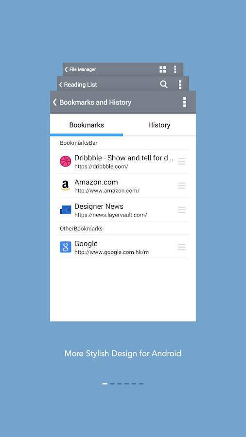 Mercury Browser - screenshot