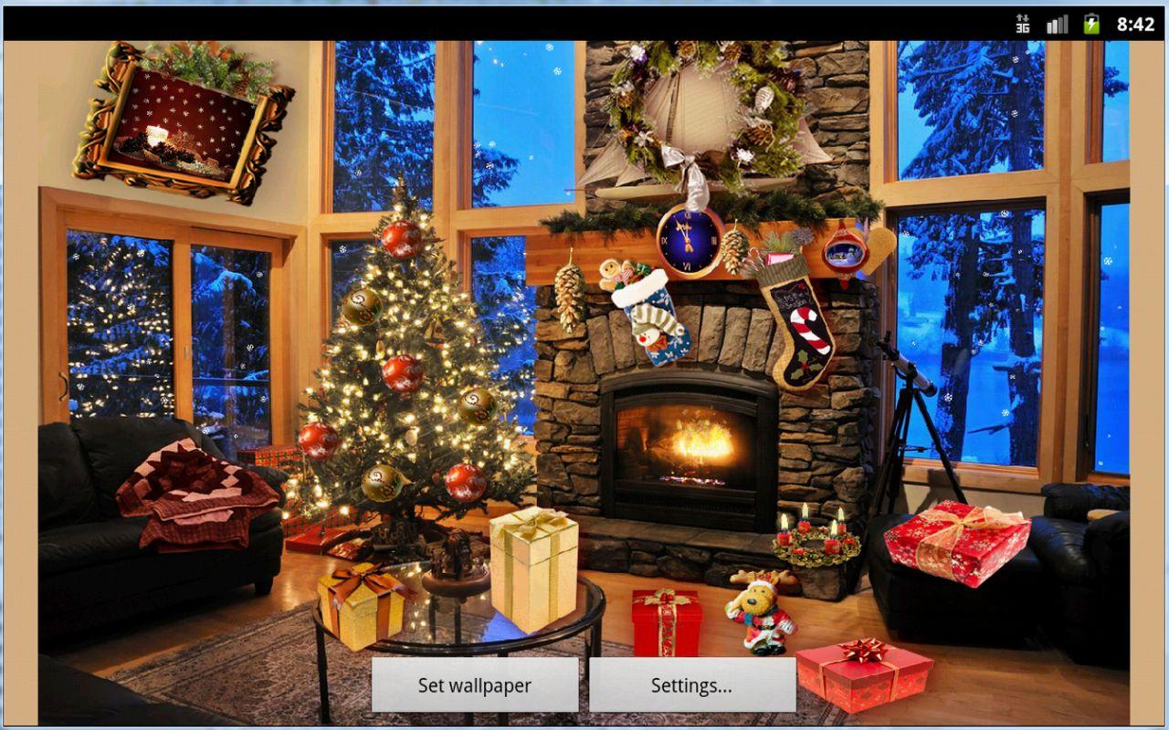 Christmas Fireplace LWP - Android Apps on Google Play