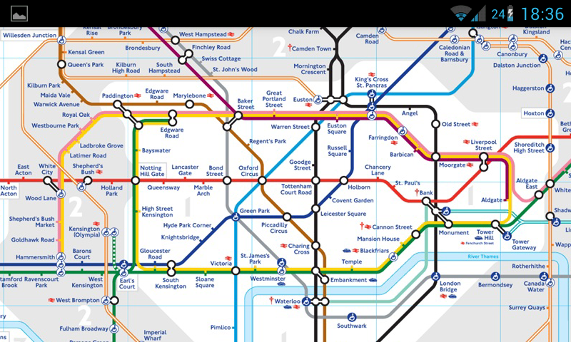 plan your journey underground