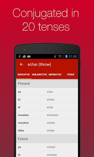 【免費教育App】Spanish Verb Conjugator Pro-APP點子