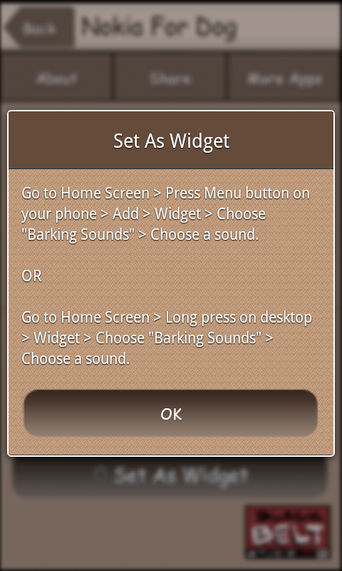 Barking Dog Sounds  screenshot