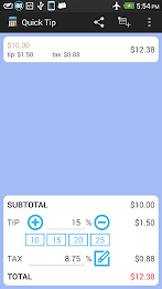 Quick Tip - Tip Calculator poster 4