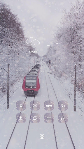 免費下載個人化APP|눈꽃 열차 버즈런처 테마 (홈팩) app開箱文|APP開箱王