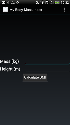 My Body Mass Index