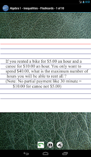 Algebra 1 - INEQUALITIES Screenshots 3