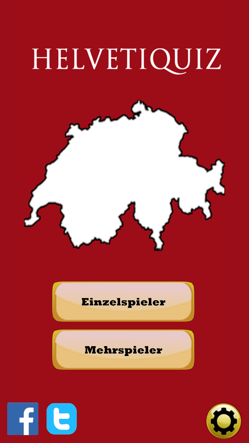 HelvetiQuiz Screen 1
