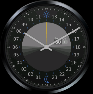 【免費生活App】24h Analog Watch Face-APP點子