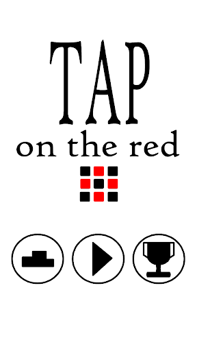 Tap on the red