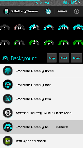 XPOSED Battery CYANide Four