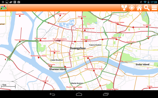 免費下載旅遊APP|Guangzhou Offline mappa Map app開箱文|APP開箱王