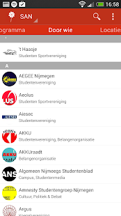 Student Activiteiten Nijmegen Screenshots 0
