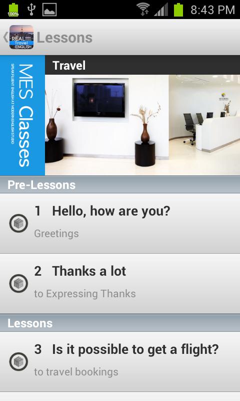 Real English Travel Screen 2