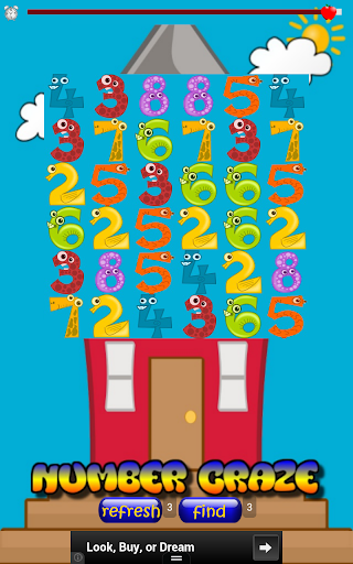 【免費家庭片App】Numbers Matching Craze-APP點子