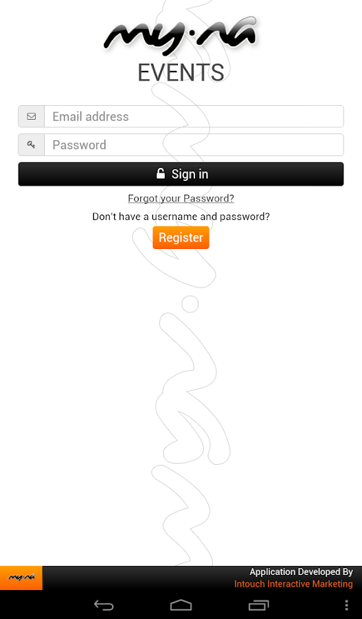   My Namibia Events - 屏幕截图 