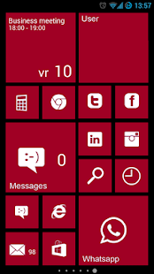 Red Tiles Theme