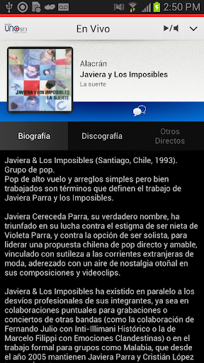 Radio UNO - Música chilena