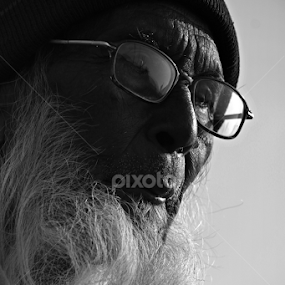 Another Philosopher by Abhishek Mandal - People Portraits of Men