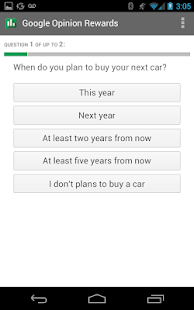 Google Opinion Rewards - screenshot thumbnail