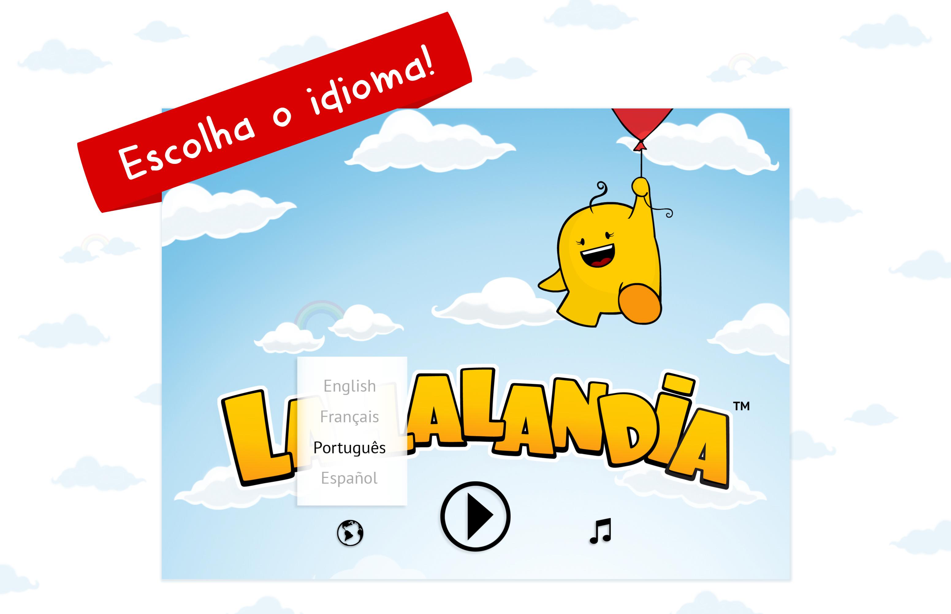 Android application Lallalandia screenshort