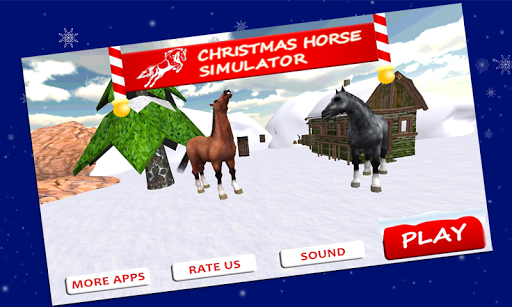 Winter Snow Horse Simulator 3D