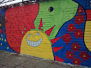 Mural Sol Sonriente