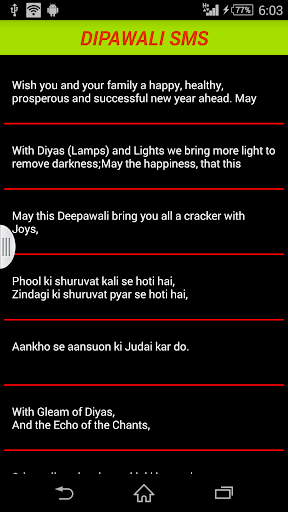 Diwali SMS Messages 5000+