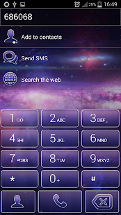 Free Galaxy HD Dialer Theme APK