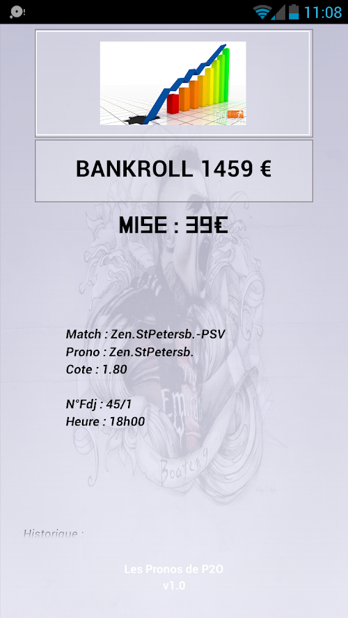 Android application Boateng Pronostic screenshort