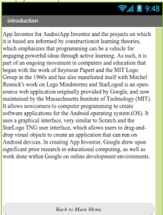 MIT App Inventor introduction Screenshots 1